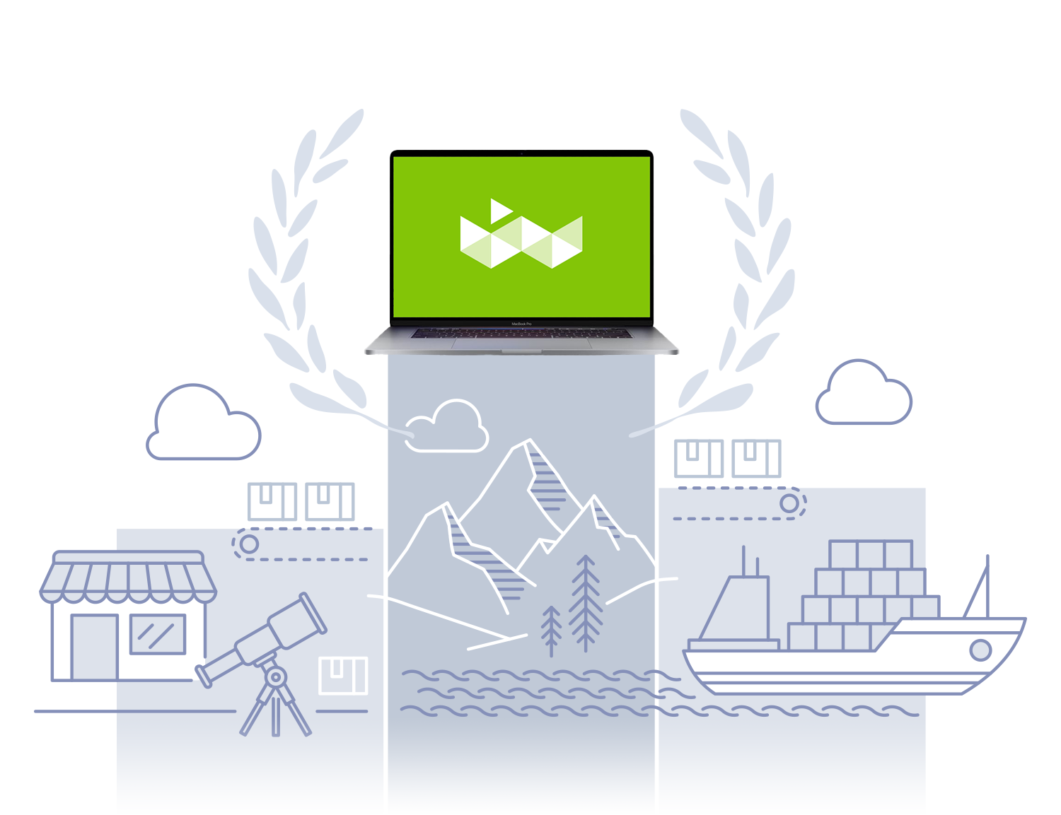 Ilustración de servicios de consultoría