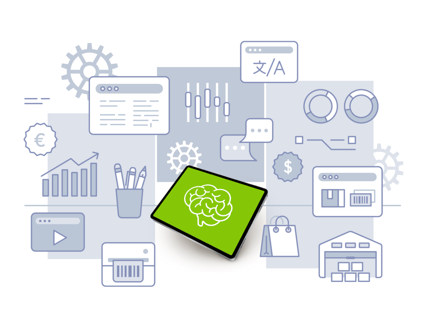 Ilustración de IA